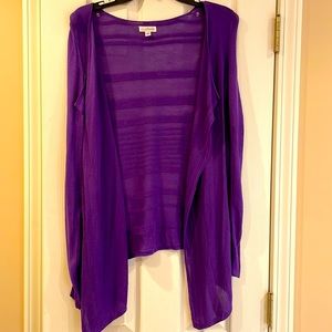 Beautiful Purple Cardigan